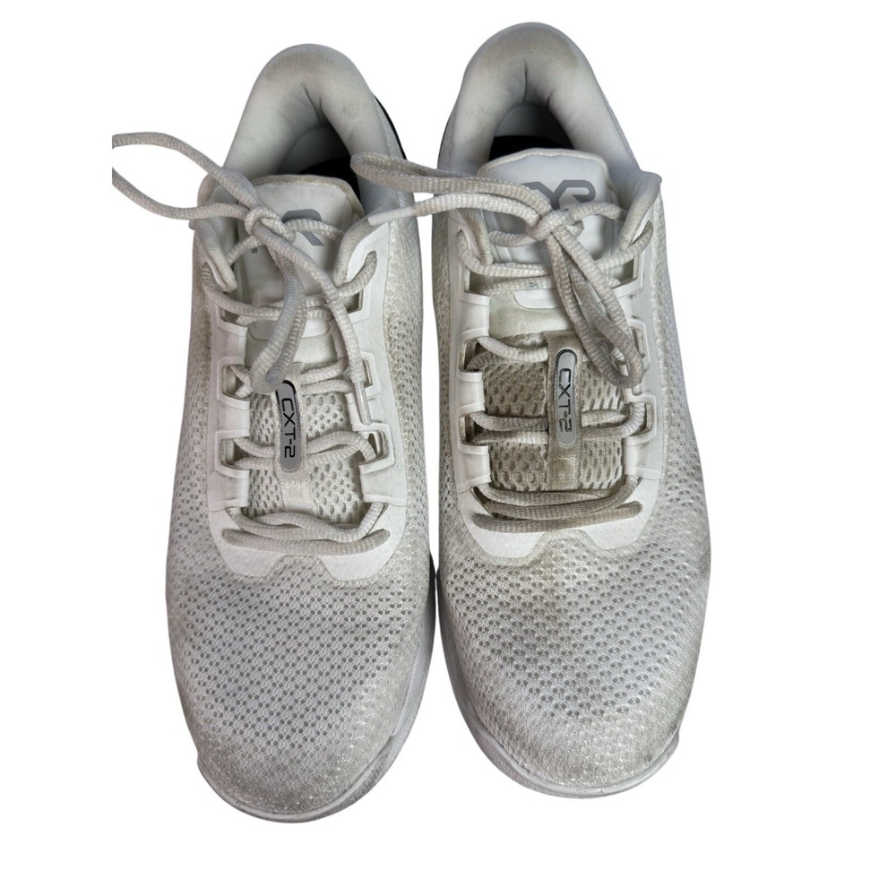 TYR CXT-2 M 10.5  Gym Trainer Lifting Shoes White cross fit